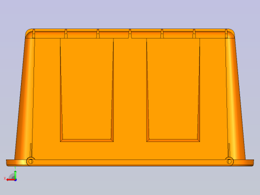 储物箱产品设计后视缩略图