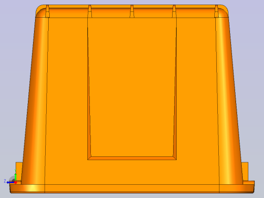 储物箱产品设计右视缩略图