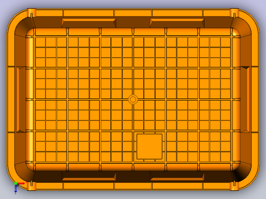 储物箱产品设计俯视缩略图