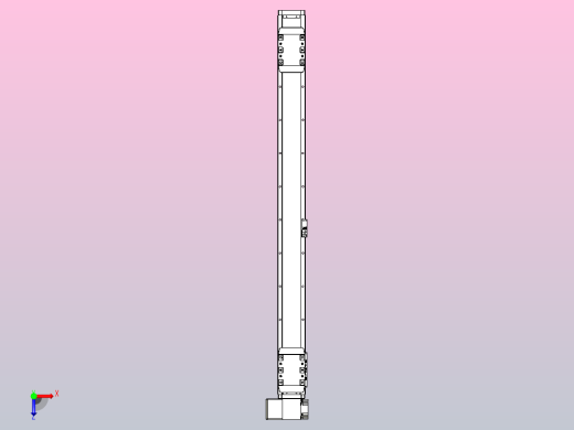 皮带直线轴双滑块型TPA-GCBS-80-P60-L400-LP-M20-N3俯视缩略图