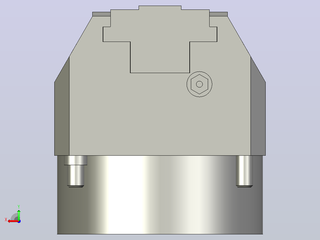 气动夹紧系统SCHUNK-0405262 KSF-Z plus 100, 0后视图