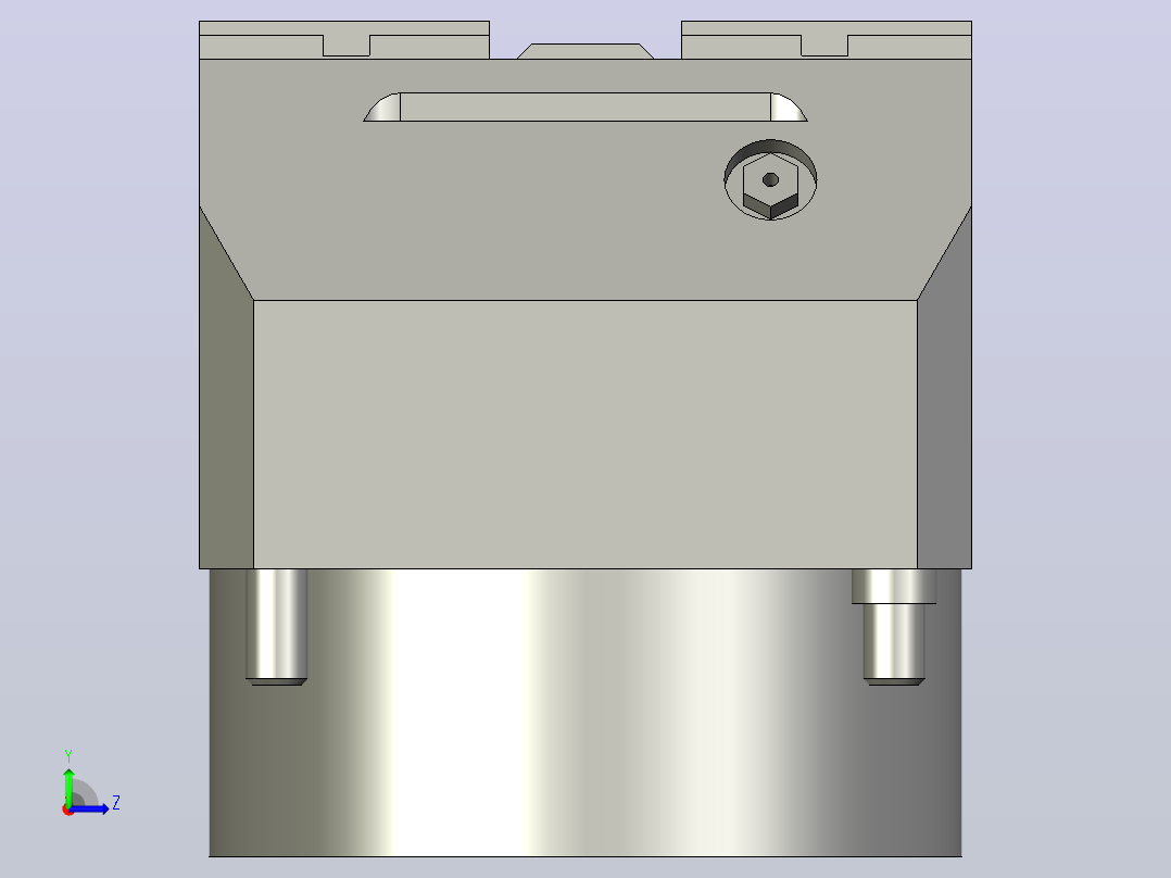 气动夹紧系统SCHUNK-0405262 KSF-Z plus 100, 0左视图