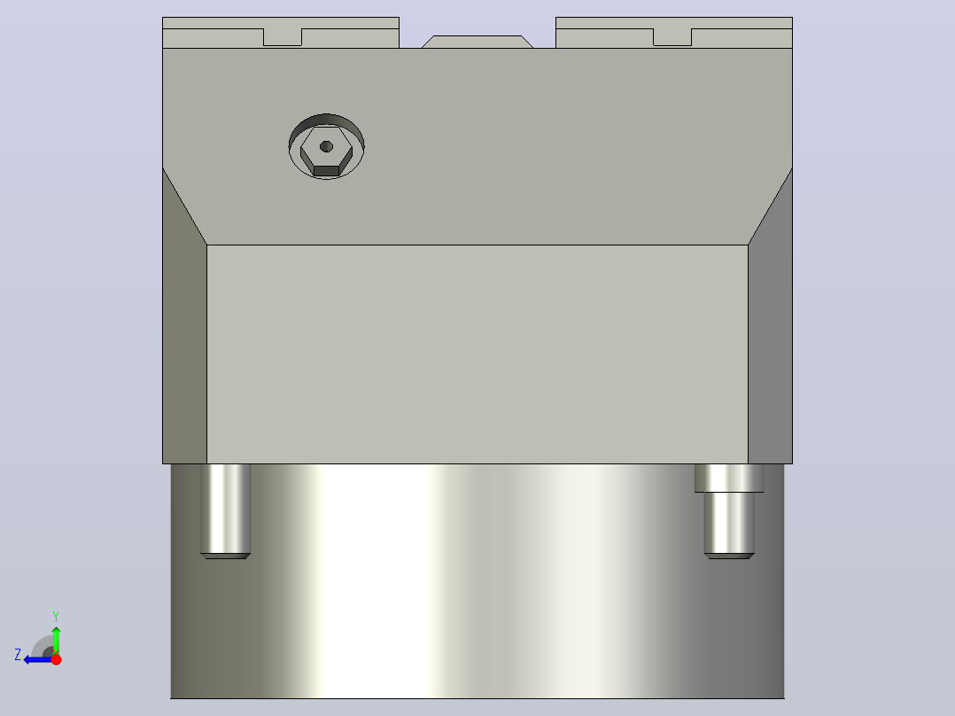 气动夹紧系统SCHUNK-0405262 KSF-Z plus 100, 0右视图