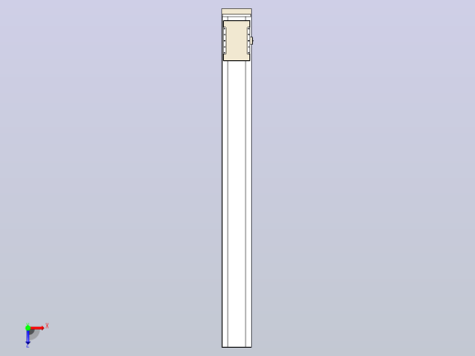 滚珠丝杠直线轴带导轨全封闭TPA-HCR-220D-3210C-L2100-MP-C-P1K-N3俯视缩略图