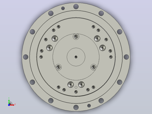 RV减速器常规产品外形图ZD-280BX-   -REA2-A-B-35X81-114.3200M12-3101前视缩略图