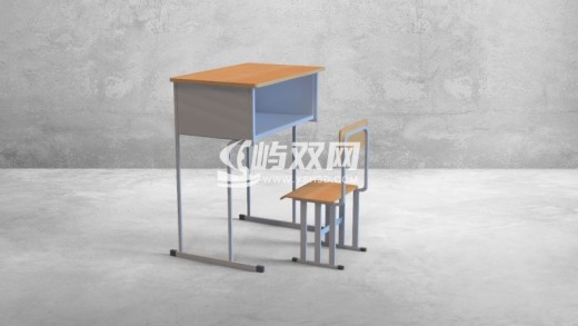 校园课桌椅缩略图