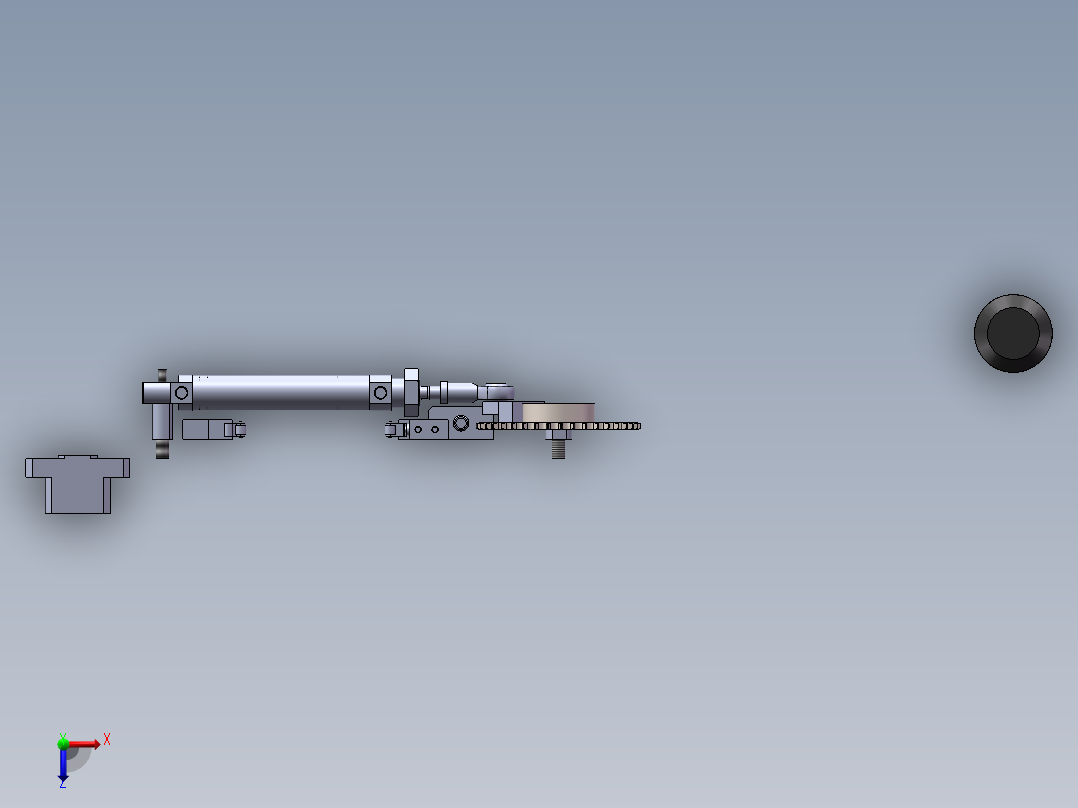 叠层捆扎机 机械设计设计素材 包装设计图纸俯视图