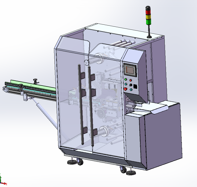 叠层捆扎机 机械设计设计素材 包装设计图纸