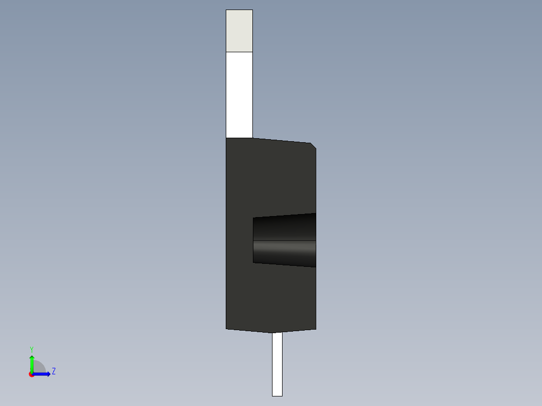 multiwatt-ST 封装-MULTIWATT-15_Min_LStraight_rev1.1左视图