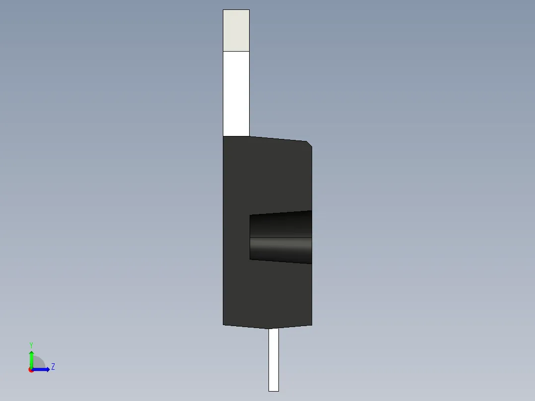 multiwatt-ST 封装-MULTIWATT-15_Min_LStraight_rev1.1左视图