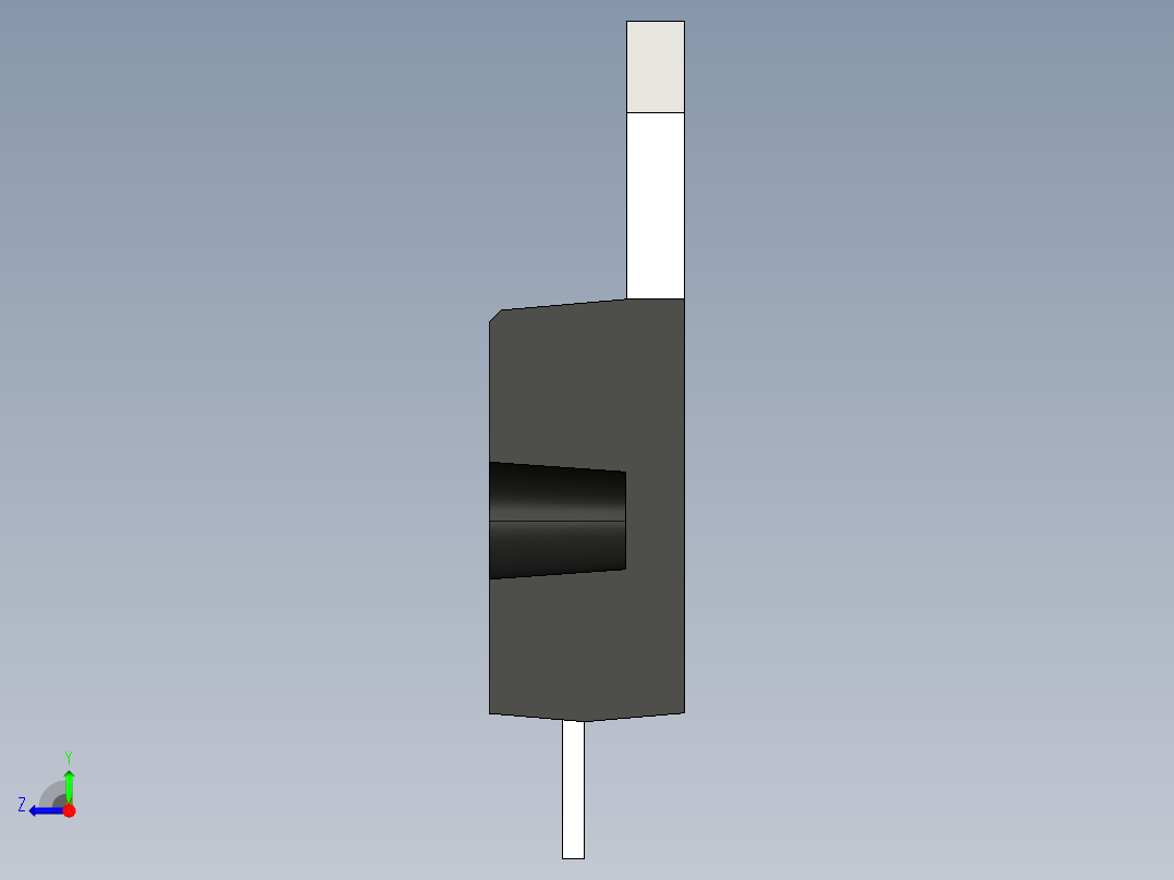 multiwatt-ST 封装-MULTIWATT-15_Min_LStraight_rev1.1右视图