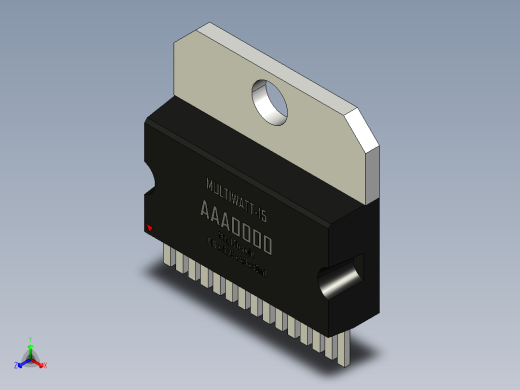 multiwatt-ST 封装-MULTIWATT-15_Min_LStraight_rev1.1正等轴测缩略图