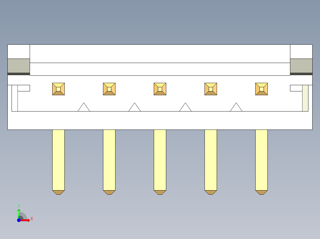 JST-S5B-EH-A前视图