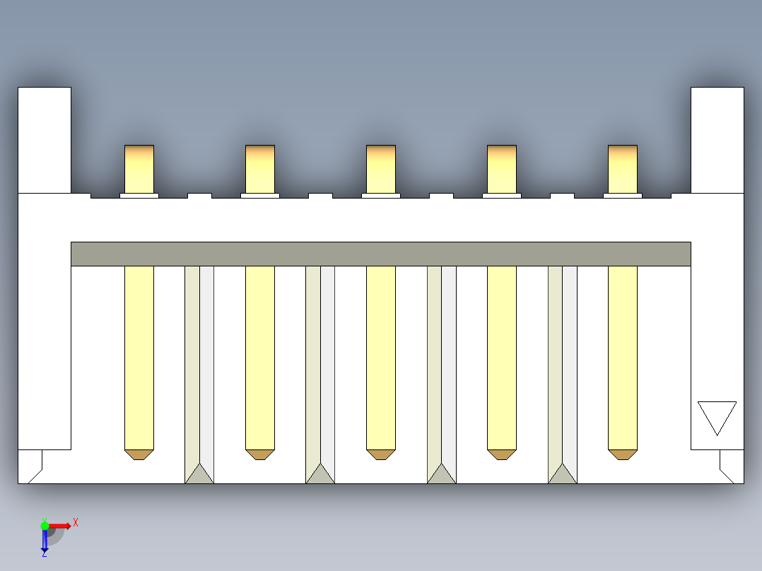 JST-S5B-EH-A俯视图