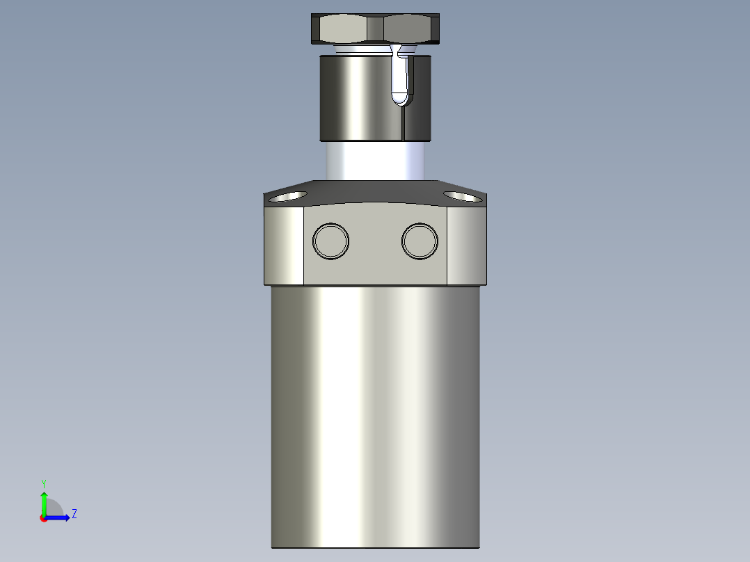 KOSMEKLHS0750-SR-Y30多系列多零件图纸模型左视图
