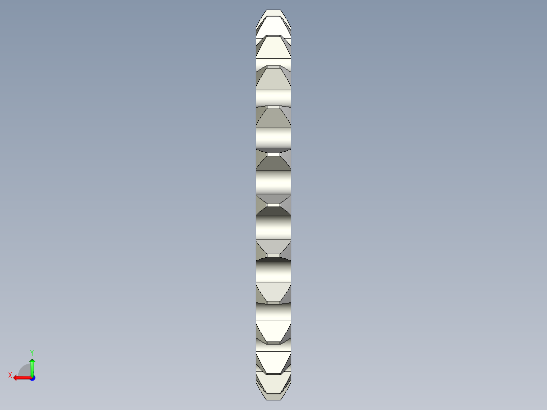 链轮-Sprocket_24-42-10-Y-__1_.stp后视图