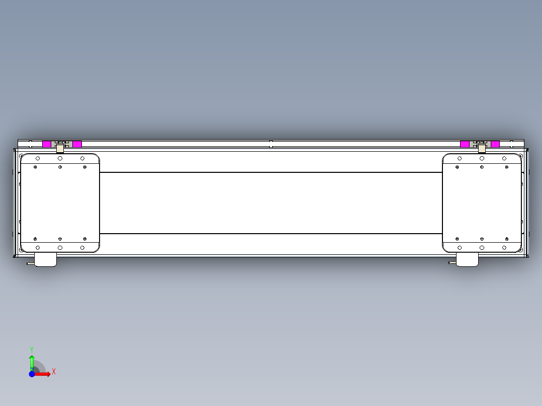 威洛博LC系列3d模型模组2LC22H1Y-S650前视图