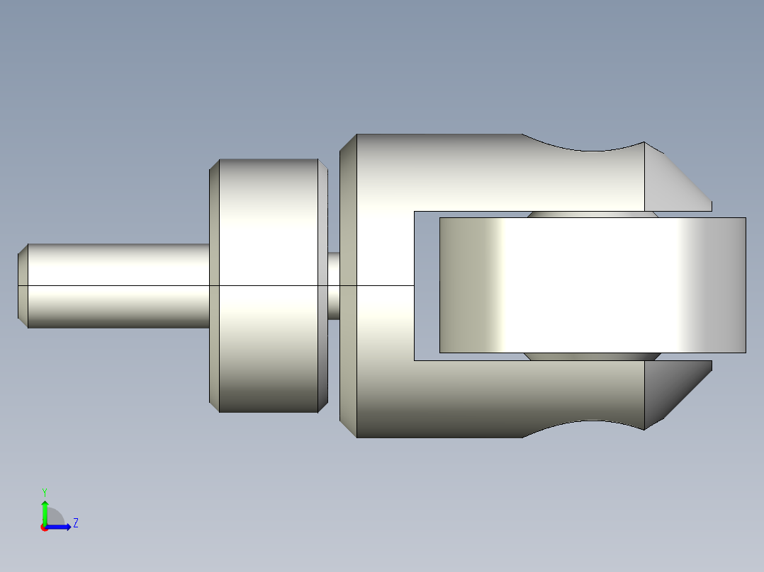 基恩士OP-77680_2_kc图纸模型左视图