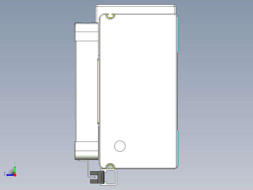 威洛博VBC同步带传动一无尘环境VBC17-L45-S100-BR-ZP75-C3右视图