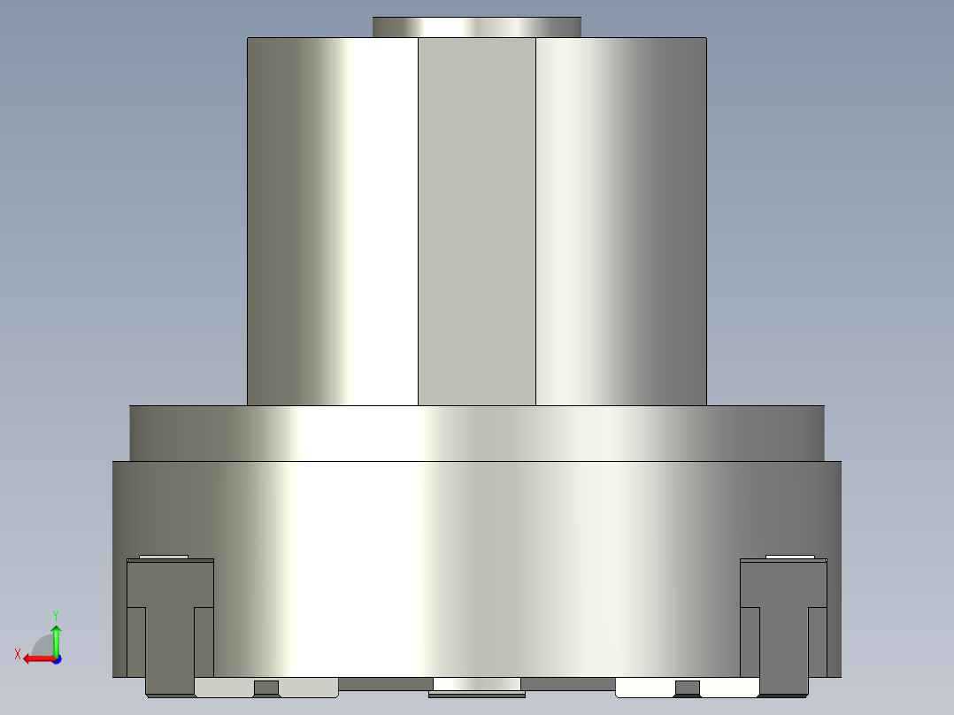 普通气爪PH02-50B后视图