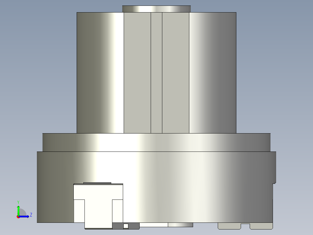 普通气爪PH02-50B左视图