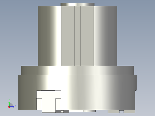 普通气爪PH02-50B左视缩略图