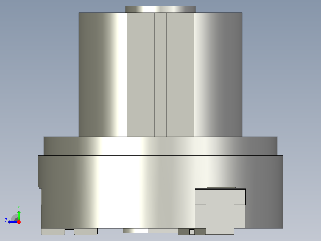 普通气爪PH02-50B右视图