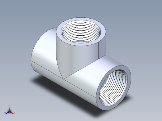 聚氯乙烯配件04-Sch80_Tee_FPTxFPTxFPT_805-012_1.25in