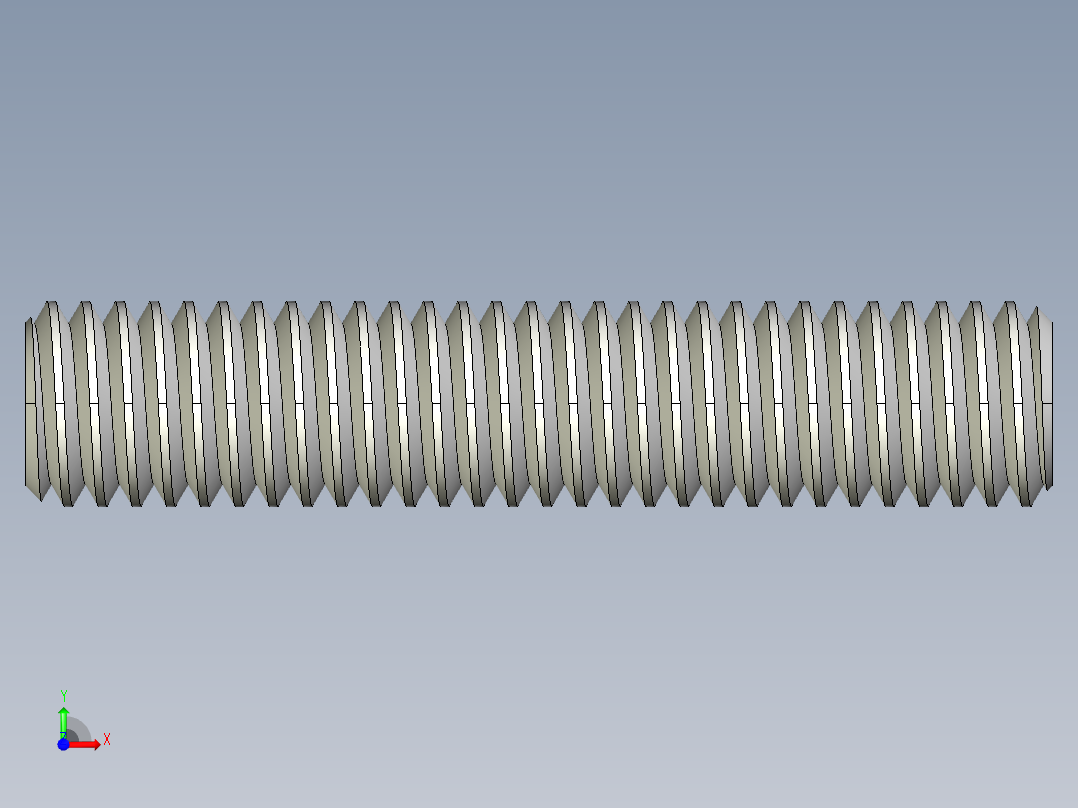 DIN 913-ISO 4026 固定螺钉-M6 L=30.STEP前视图