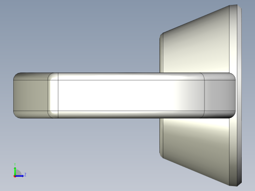蝶形螺母-WING NUT M3 x 05mm Thread.x_t左视缩略图