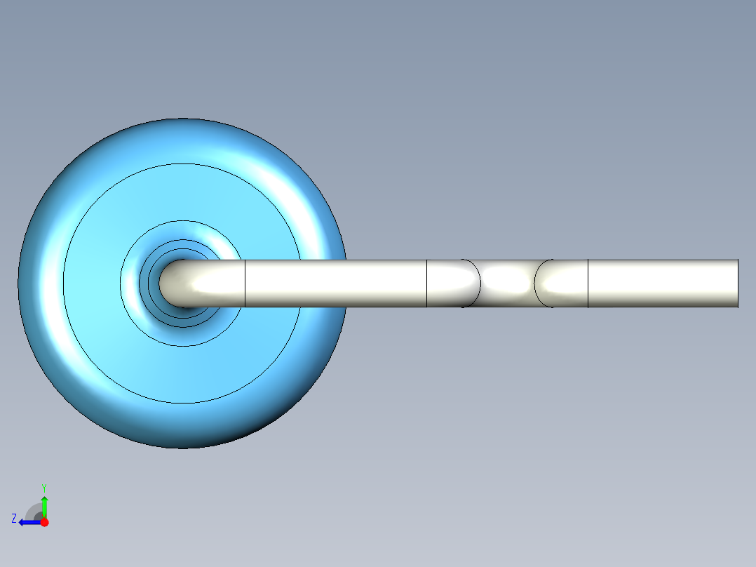 无源元件封装-RES-2W-HH-MF右视图