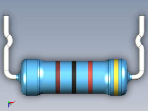 无源元件封装-RES-2W-HH-MF俯视缩略图