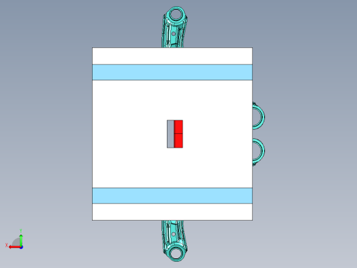 [冲压模具]特斯拉悬挂摆臂的冲压模具op80后视缩略图