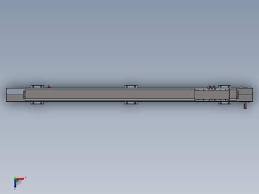 欧规同步带GTB85-RR-750W俯视缩略图