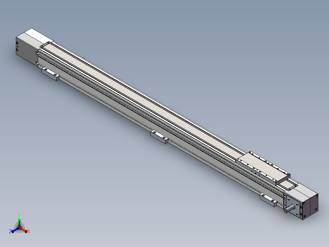 欧规同步带GTB85-RR-750W正等轴测图
