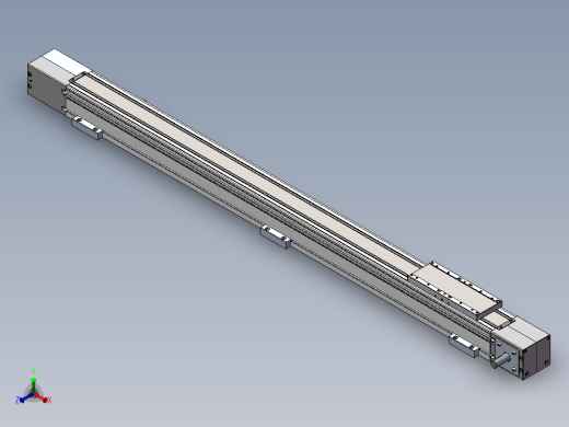 欧规同步带GTB85-RR-750W正等轴测缩略图