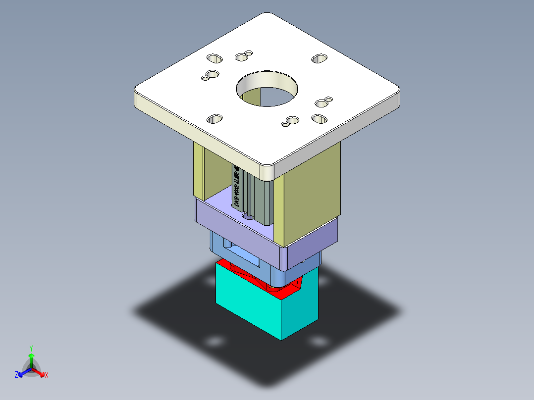 KK-CNC1-170726正等轴测图