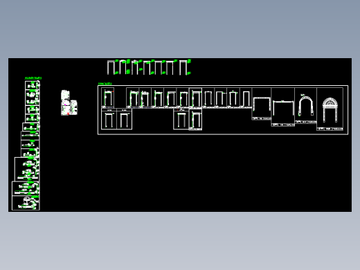 门套窗套垭口的设计方法和相关设计方案的图纸汇总