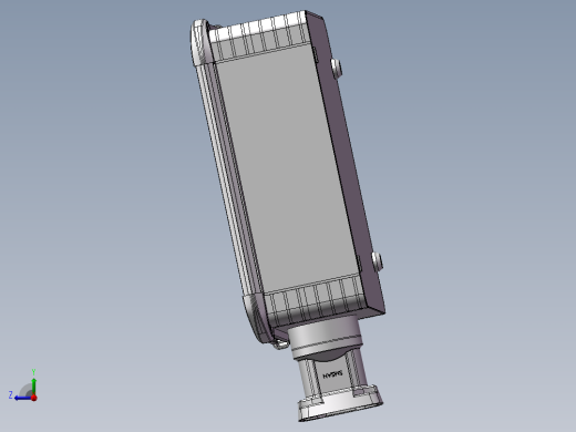 向上可旋转箱底座+控制箱右视缩略图