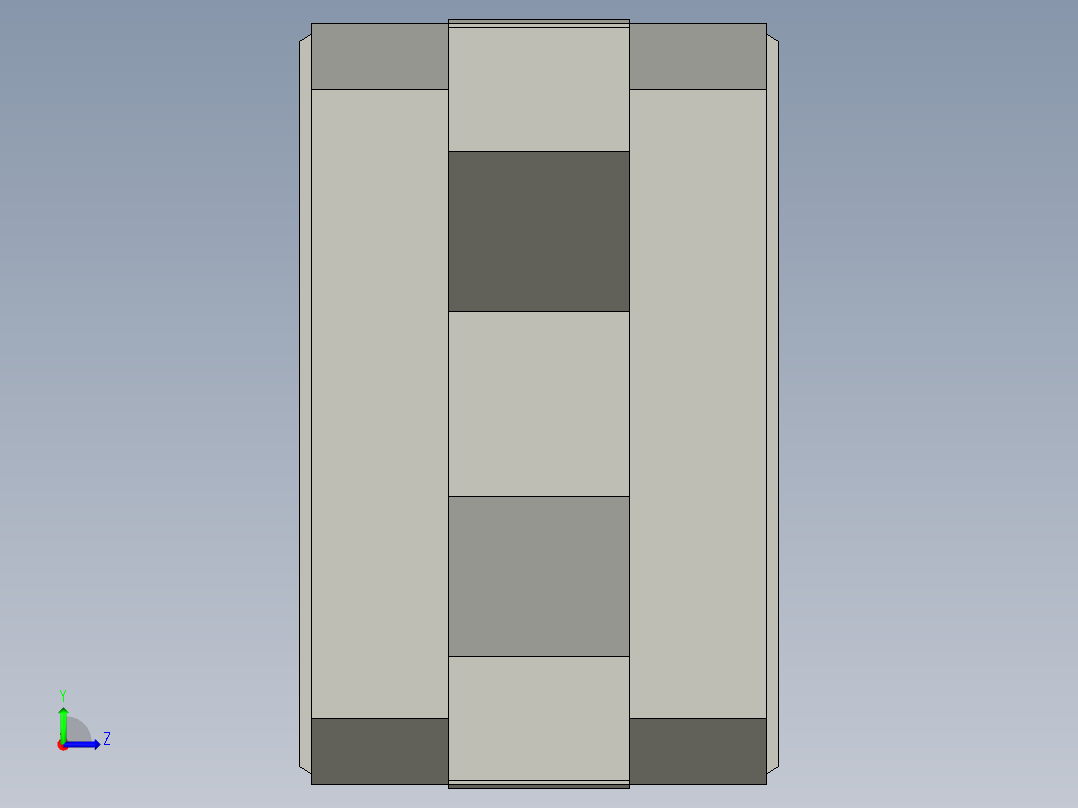 普通气爪PH05-50左视图