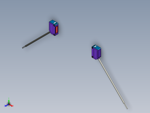 光电_激光传感器03）经济对射型_LS201_211_TS_3D