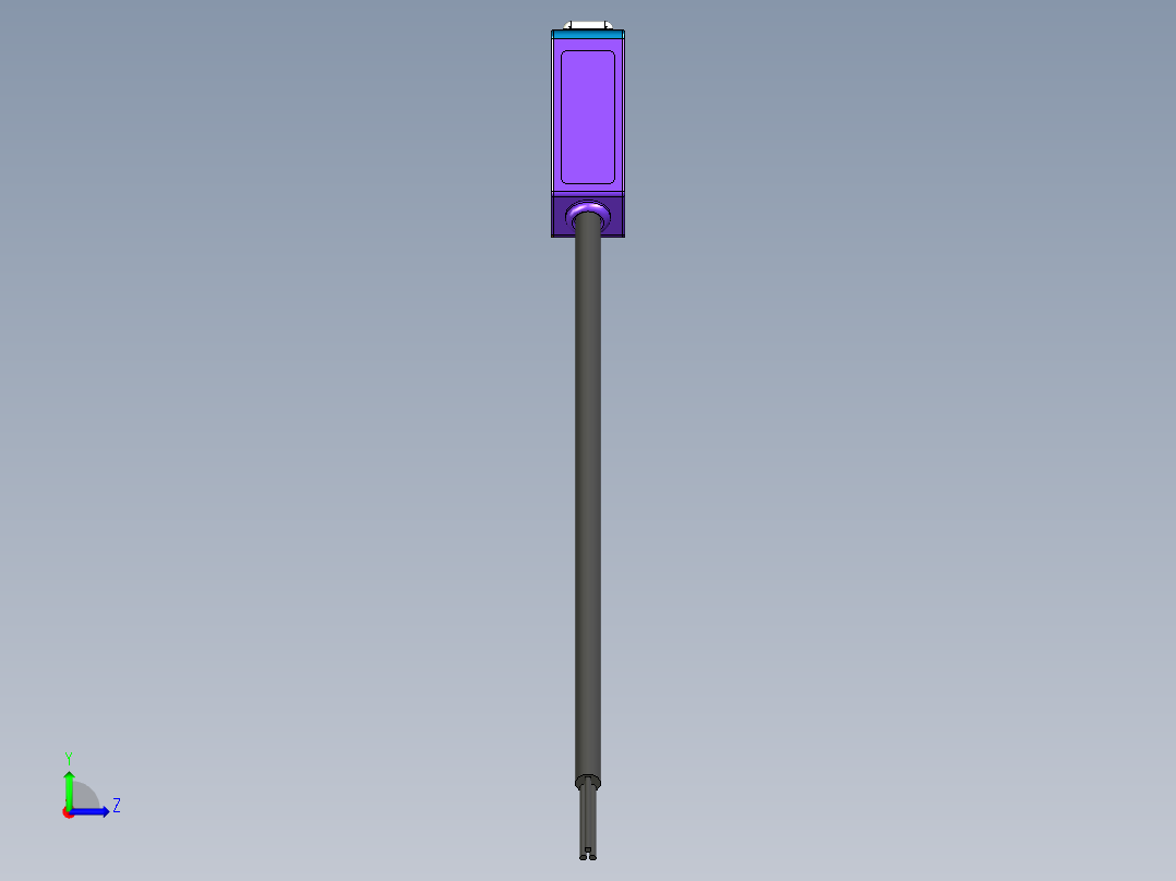 光电_激光传感器03）经济对射型_LS201_211_TS_3D左视图
