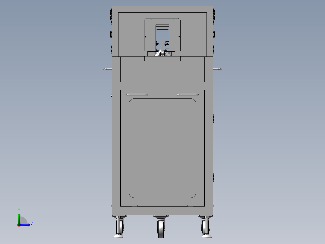 清洗机可参考用左视图