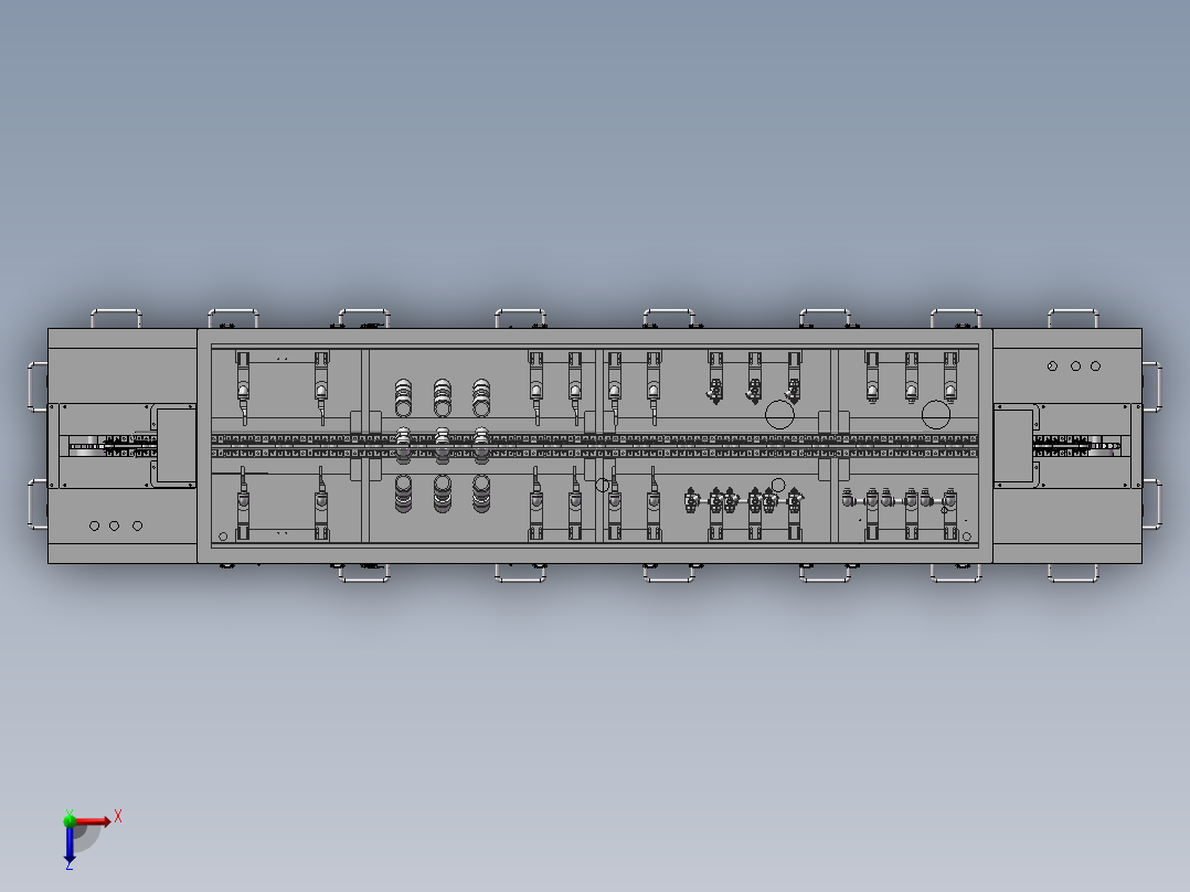 清洗机可参考用俯视图