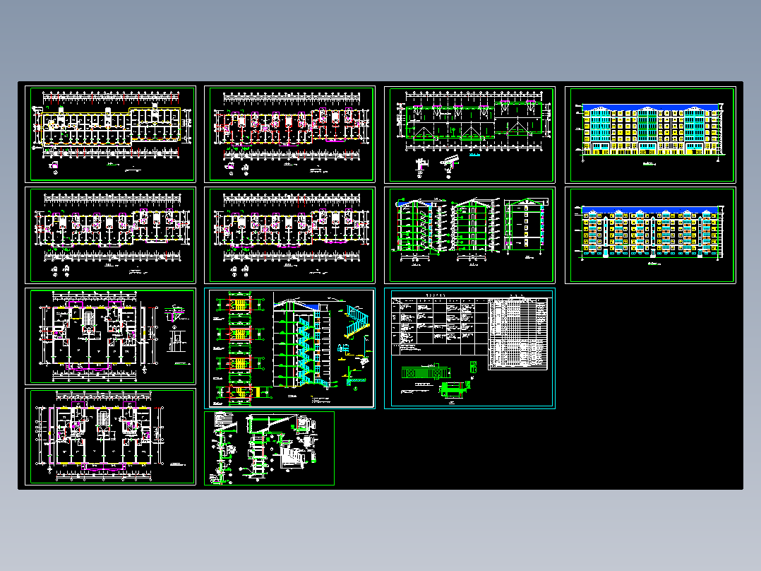 住宅小区施工图
