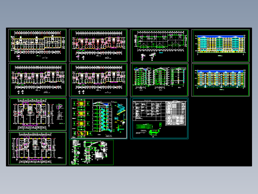 住宅小区施工图