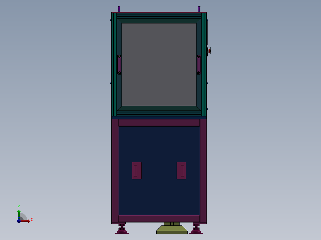 线盒自动装载设备sw16前视图