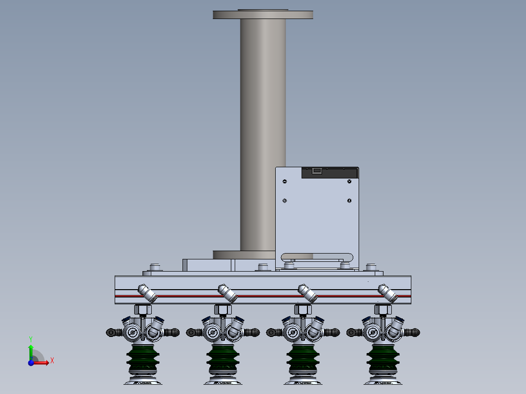 韩国VMECA_VTEC独立真空码垛吸盘 1428182前视图