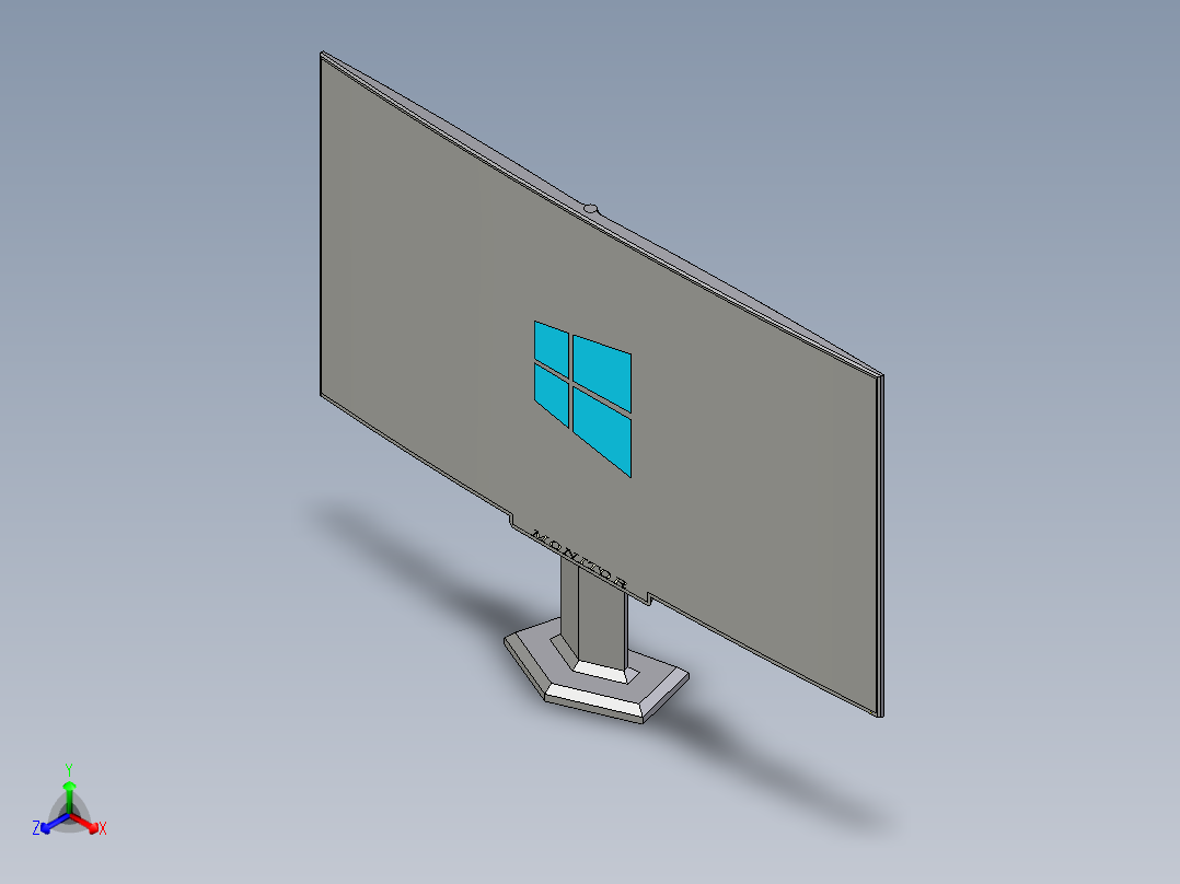 显示器、显示屏(10)主视图