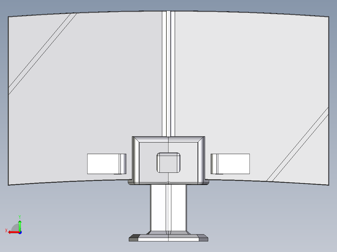 显示器、显示屏(10)后视图
